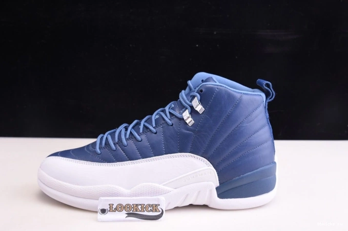 TB Retro 12 Jordan 130690-404 Air Blue Stone 0801